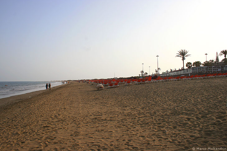 Strand in Playa del Inglés